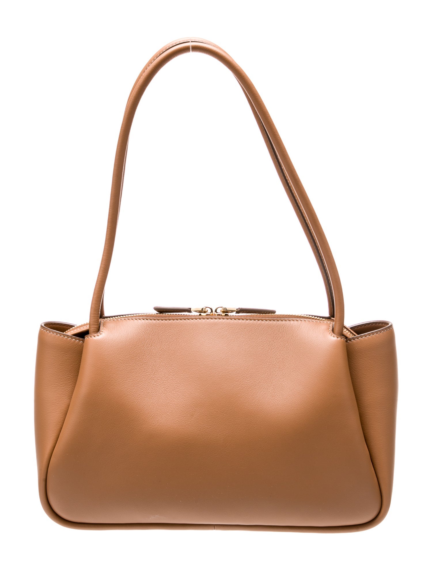 Prada Enameled Metal Triangle Darling Medium